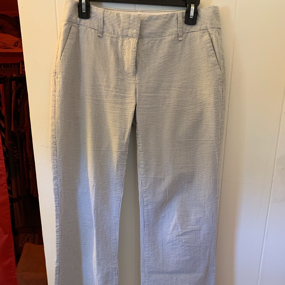 $12⭐️ J. Crew Light Striped Pants